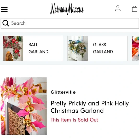 Glitterville Garland - Picture 3 of 6